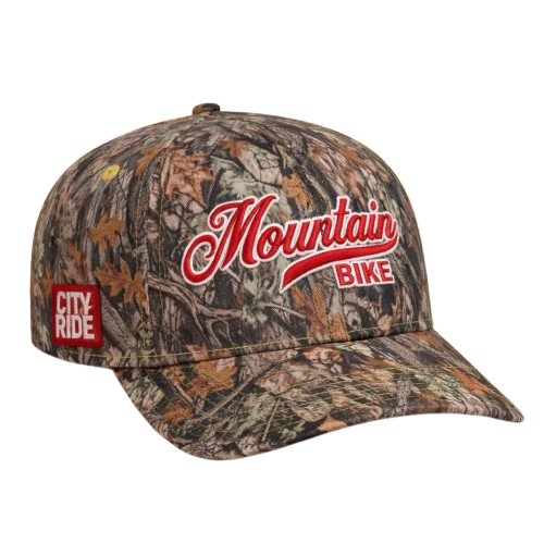 City Ride camo Mountain Bike cap