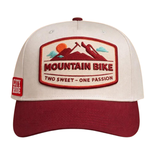 City Ride cream Mountain Bike Two Sweet One Passion cap